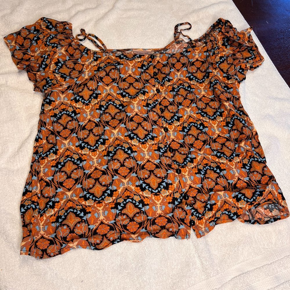 Willow and Root Off-Shoulder/Cami top